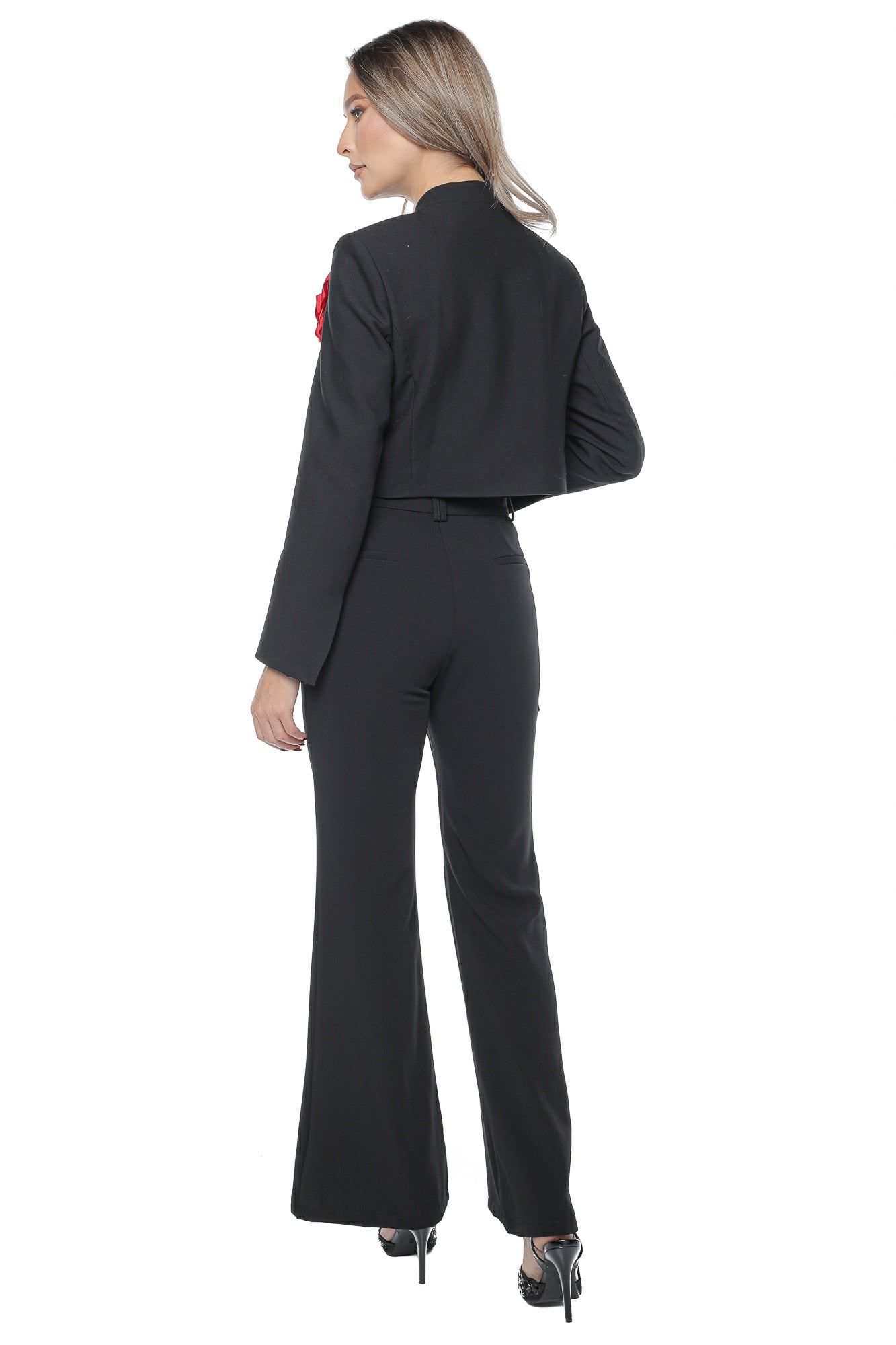 Jacheta dama cropp tunica