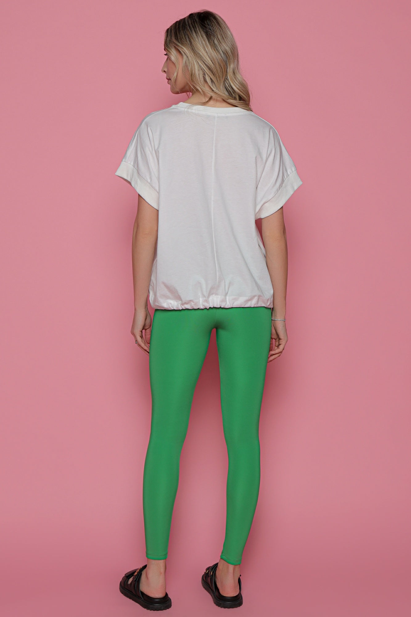 Pantaloni dama tip colant dunga picior