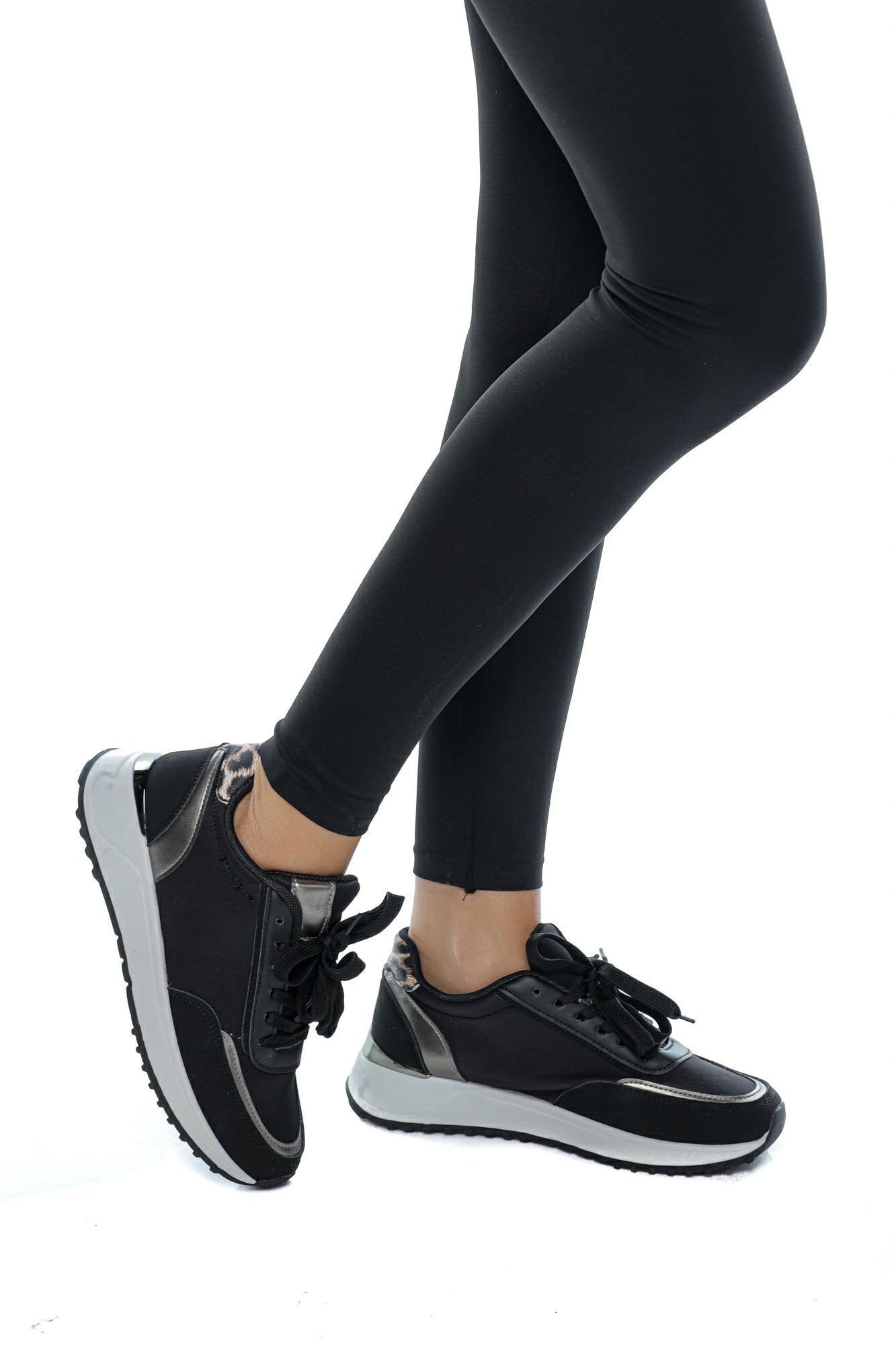 Pantalon colant modelator lycra push up talie inalta