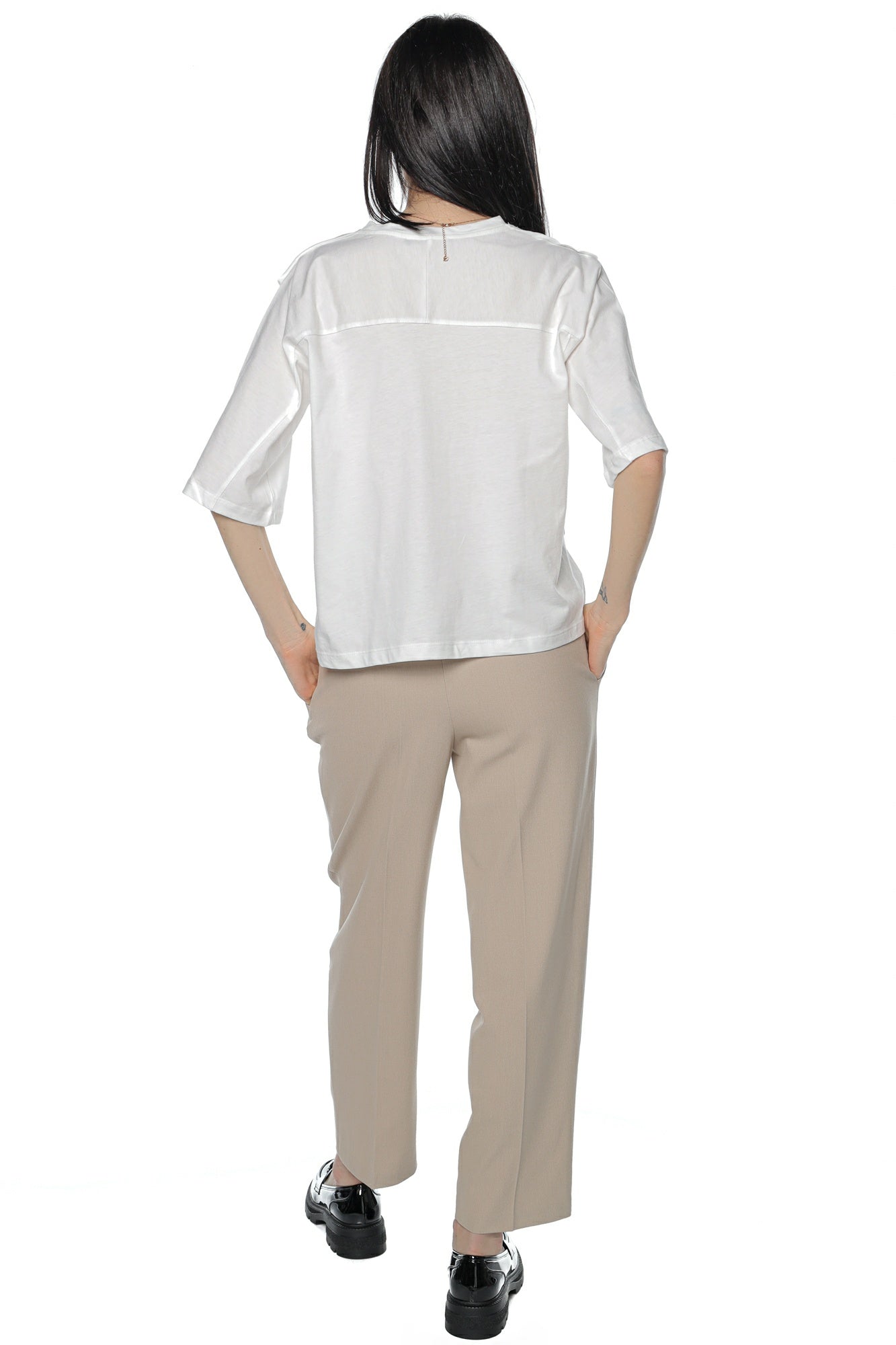Tricou dama imprimeu fata cercel