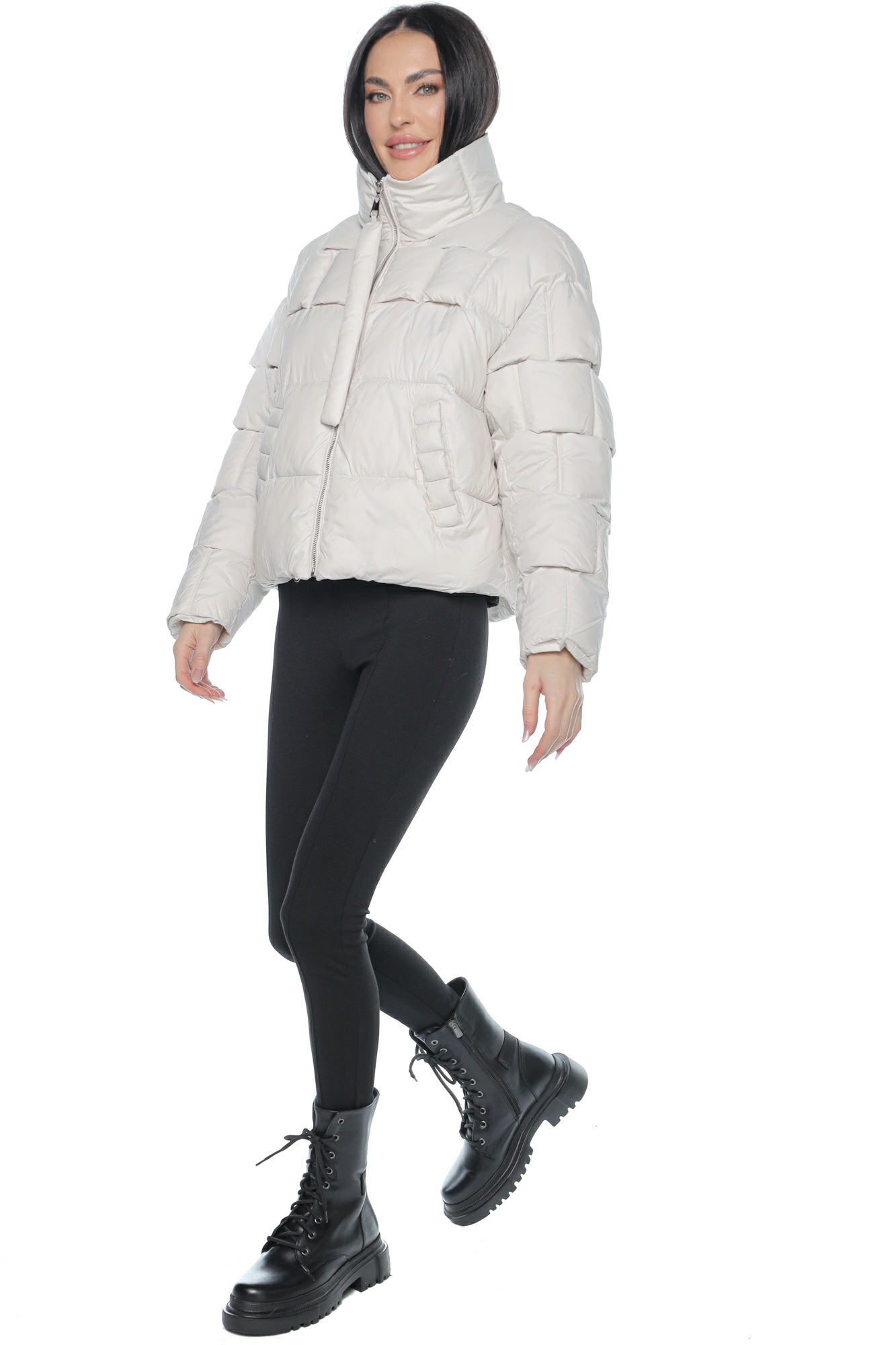Pantalon dama colant talie inalta
