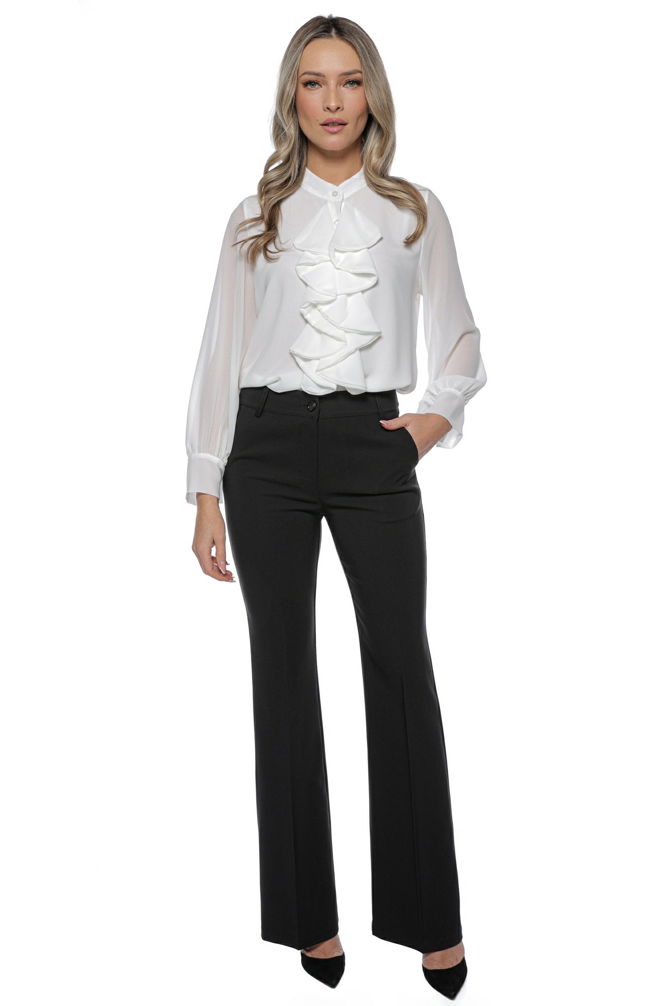 Bluza dama voal jabou