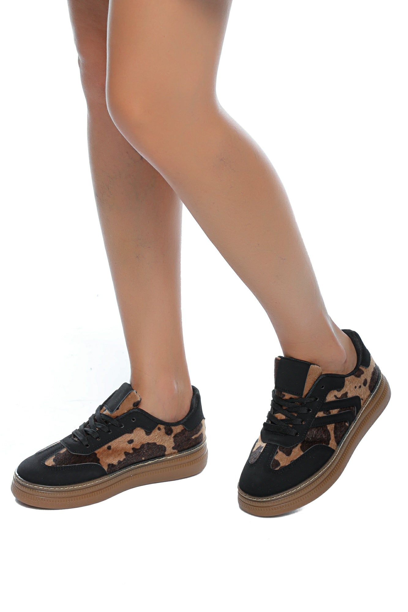 Pantofi dama sport animal print