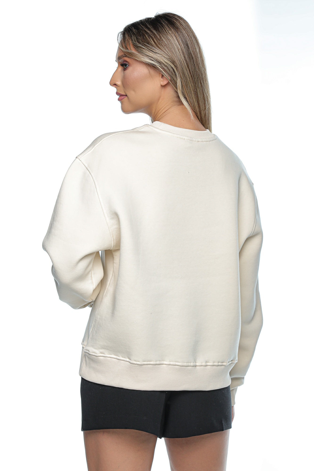 Bluza sport casual cu aplicatie decorativa