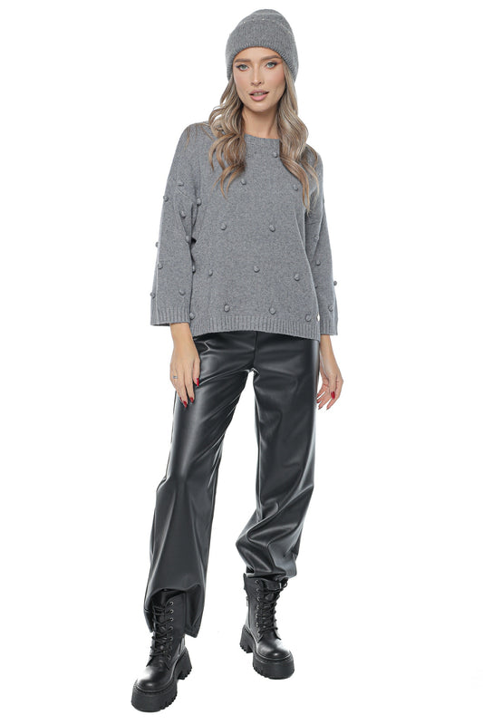 Pantaloni dama eco wide leg