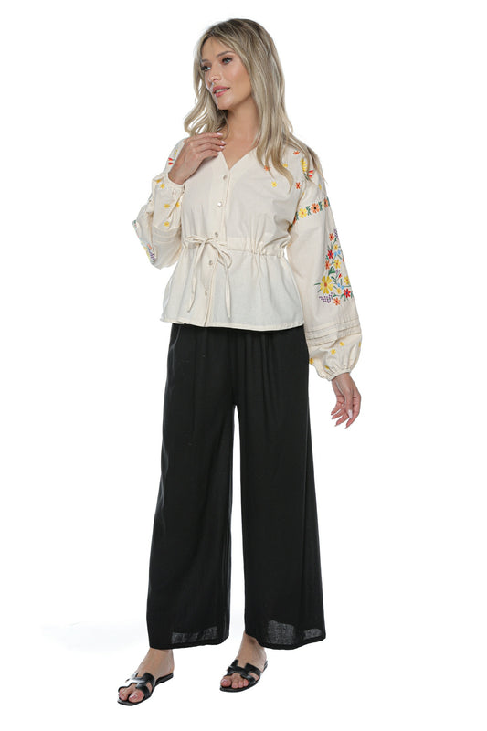 Bluza anchior nasturi siret talie